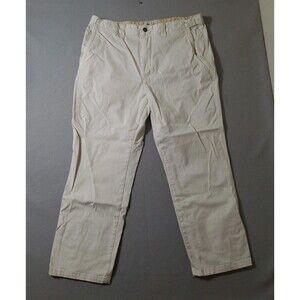 The Territory Ahead Pants Mens 37x29 Mission Comfort Cargo White Outdoor Camping